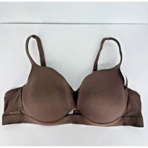 NWT Lane Bryant Cacique Balconette Bra Size 48C Brown Comfort Bliss Lingerie